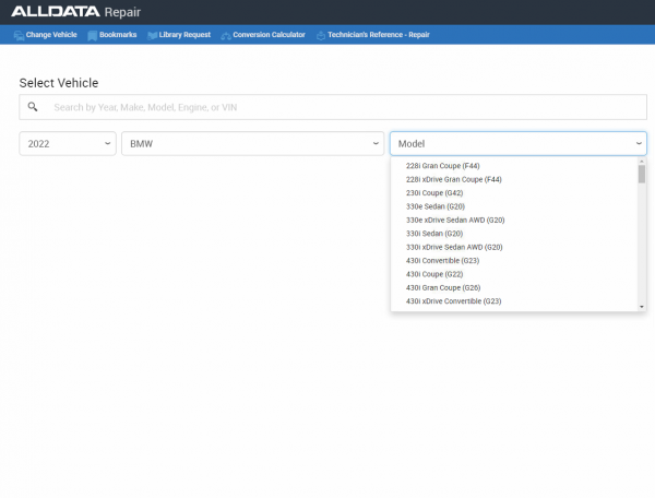 Alldata Repair Account Online All Brand All Model for EU Region 4