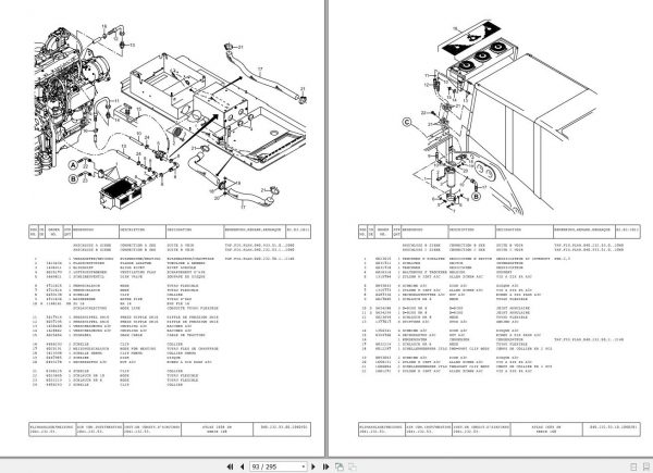 Atlas Rail Road Excavator 1604ZW Spare Parts Catalogue 2