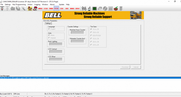 BELL CanComm Dealer v5.07 Diagnostic Software 287654199205ccc40