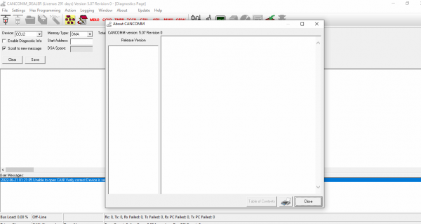 BELL CanComm Dealer v5.07 Diagnostic Software 521b50e9201df4928