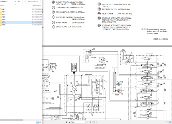 Bobcat Service Library 11.2021 Full Models Electrical Hydraulic Schematic 11