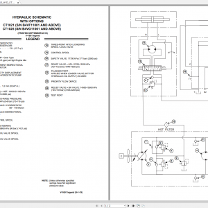 Bobcat Service Library 11.2021 Full Models Electrical Hydraulic Schematic 3
