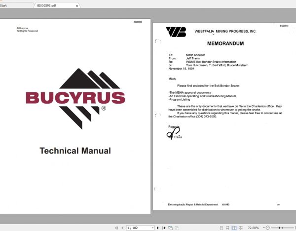 CAT Conveyor System 2.59GB Collection Operation Maintenance Manuals PDF DVD 6