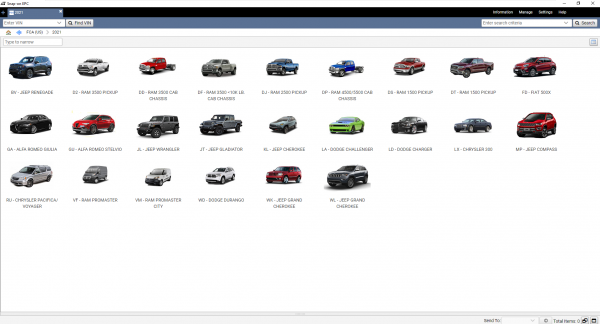 Chrysler Fiat FCA EPC5 International 04.2022 Spare Parts Catalogue 4