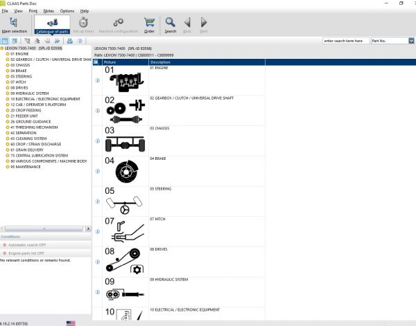Claas Parts Doc 2.2 06.2022 Agricultural Updated 730 EPC Spare Parts Catalog DVD 2
