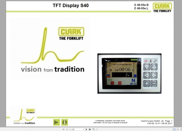 Clark Forklift DVD PDF 2022 10.22GB Service Manual Operator Manual Parts Catalog DVD 4