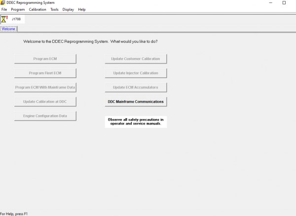 Detroit DDEC Reprogramming System 6 1