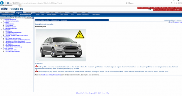 Ford ETIS IDS Offline 06.2022 Repair Manual 5