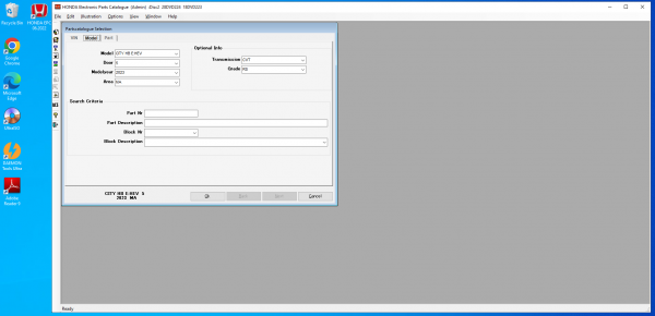 HONDA EPC GENERAL 06.2022 ELECTRONIC PARTS CATALOG DVD 2