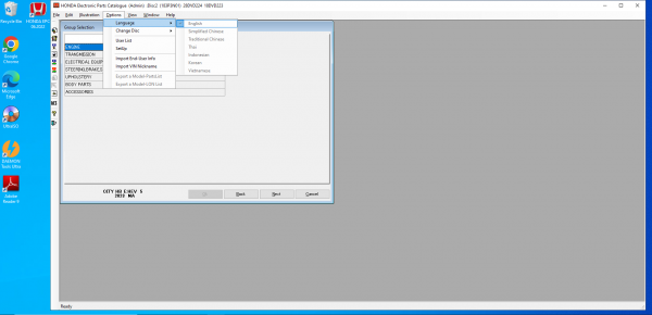 HONDA EPC GENERAL 06.2022 ELECTRONIC PARTS CATALOG DVD 3