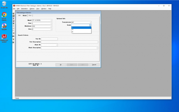 HONDA GENERAL EPC 05.2022 ELECTRONIC PARTS CATALOG DVD 7