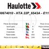 Haulotte Articulated Telescopic Trailers HTA 22P 6543A Spare Parts Catalog 4000674010 11.2021 EN FR scaled