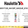 Haulotte Boom Lift HA12IP HA33JE Spare Parts Catalog 2420317130 10.2010 EN FR scaled
