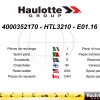 Haulotte Compact Telehandler HTL 3210 Spare Parts Catalog 4000352170 01.2016 EN FR scaled