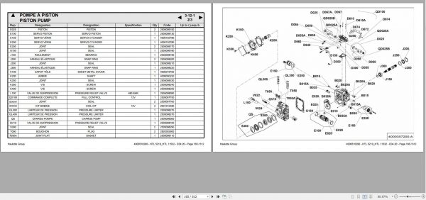 Haulotte Compact Telehandler HTL 5210 HTL 11532 Spare Parts Catalog 4000043120 04.2020 EN FR 1