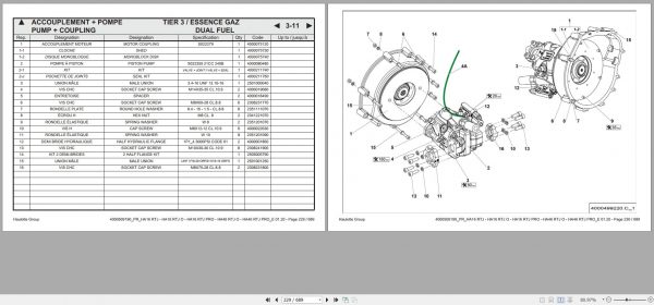 Haulotte Diesel Articulating Boom HA16 HA46 RTJ O PRO Spare Parts Catalog 4000509190 01.2020 EN FR 1