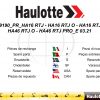 Haulotte Diesel Articulating Boom HA16 HA46 RTJ O PRO Spare Parts Catalog 4000509190 03.2021 EN FR scaled