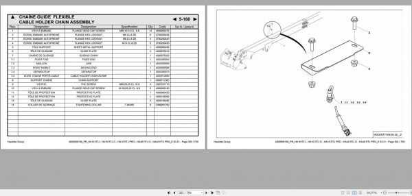 Haulotte Diesel Articulating Boom HA16 HA46 RTJ O PRO Spare Parts Catalog 4000509190 03.2021 EN FR 1