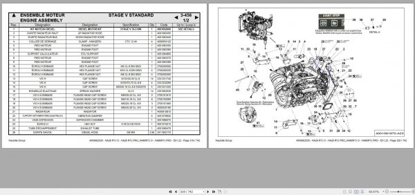 Haulotte Diesel Articulating Boom HA26 HA80 RTJ O PRO Spare Parts Catalog 4000662530 01.2022 EN FR 1