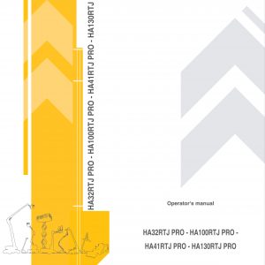 Haulotte Diesel Articulating Boom HA32 HA130 RTJ PRO Operators Manual 4001008360 04.2019 scaled