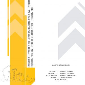 Haulotte Diesel Articulating Boom HT26 HT28 HT80 HT85 RT RTJ O PRO SW Maintenance Book 4001005000 03.2019 scaled