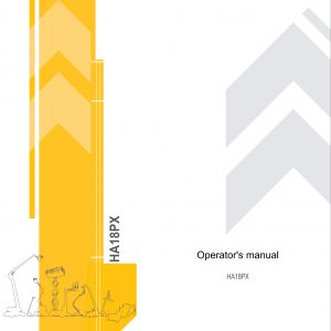 Haulotte Diesel Boom Lift HA18PX Operators Manual 4001022010 02.2019 scaled