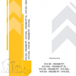 Haulotte Diesel Scissor Lift H12 H15 H18 HS3388 HS4388 HS5388 RT SX XL SXL Maintenance Book 4001077020 01.2020 scaled