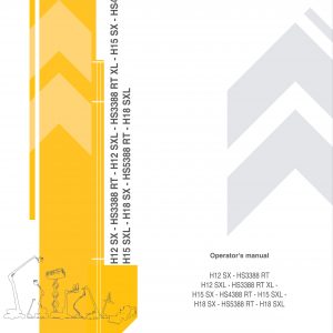 Haulotte Diesel Scissor Lift H12 H15 H18 SX SXL Operators Manual 4001011590 12.2018 scaled
