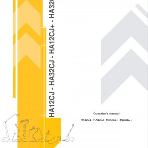 Haulotte Electric Articulating Boom HA12CJ HA32CJ HA12CJ HA32CJ Operators Manual 4000351950 12.2014 scaled