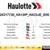 Haulotte Electric Articulating Boom HA12IP HA33JE Spare Parts Catalog 2420317130 09.2019 EN FR scaled