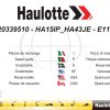 Haulotte Electric Articulating Boom HA15IP HA43JE Spare Parts Catalog 2420339510 11.2019 EN FR scaled