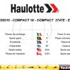 Haulotte Electric Scissor Lift Compact 10 2747E Spare Parts Catalog 4000326510 06.2021 EN FR scaled