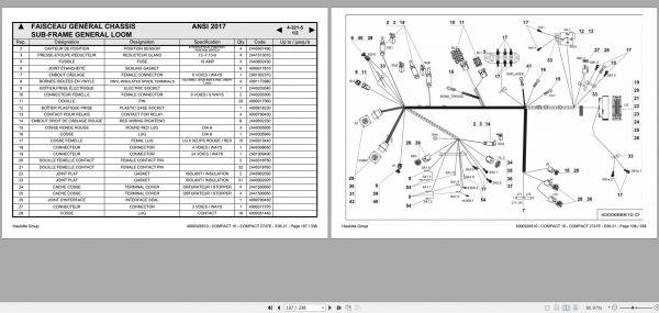 Haulotte Electric Scissor Lift Compact 10 2747E Spare Parts Catalog 4000326510 06.2021 EN FR 1