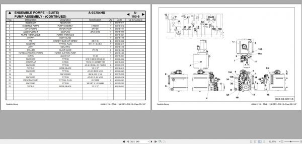 Haulotte Lightweight Self Propelled Boom 55XA HLA19 PX Spare Parts Catalog 4000612190 06.2019 EN FR 1