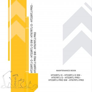 Haulotte Telescopic Boom HT23 HT67 RTJ O PRO SW Maintenance Book 4001055250 10.2021 scaled