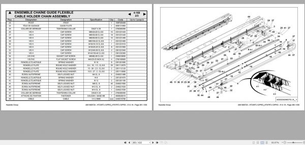 Haulotte Telescopic Boom HT23 HT67 RUJ O PRO Spare Parts Catalog 4001000720 12.2019 EN FR 1