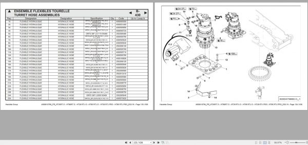 Haulotte Telescopic Boom HT26 HT28 HT80 HT85 RT RTJ O PRO Spare Parts Catalog 4000610790 04.2019 EN FR 1