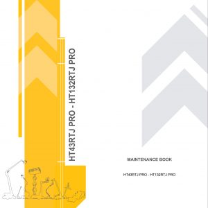 Haulotte Telescopic Boom HT43 HT132 RTJ PRO Maintenance Book 4001034910 04.2019 scaled