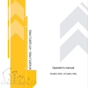 Haulotte Telescopic Boom HT43 HT132 RTJ PRO Operators Manual 4001009830 04.2019 scaled