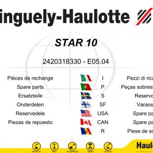 Haulotte Vertical Mast Star 10 Spare Parts Catalog 2420318330 05.2004 EN FR scaled