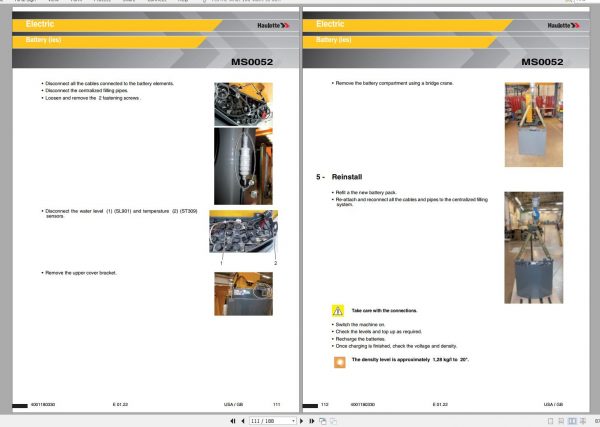 Haulotte Vertical Mast Star 10 Star 26J Maintenance Book 4001180330 01.2022 1