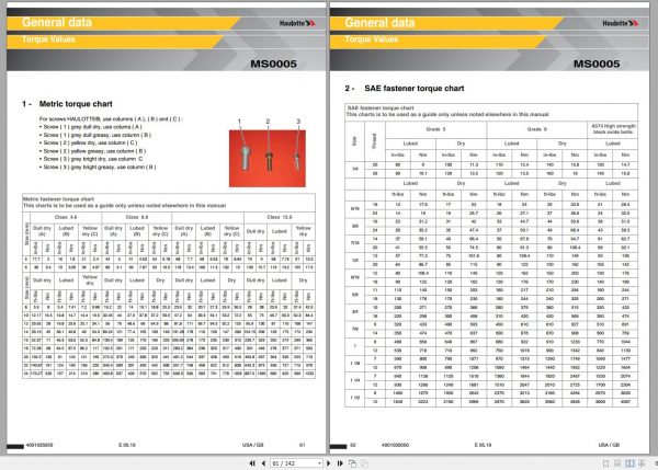 Haulotte Vertical Mast Star 6 Star 13 Maintenance Book 4001035050 05.2019 1
