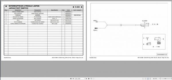 Haulotte Vertical Mast Star 6P AE Star 13P AE Spare Parts Catalog 4001101880 06.2020 EN FR 1