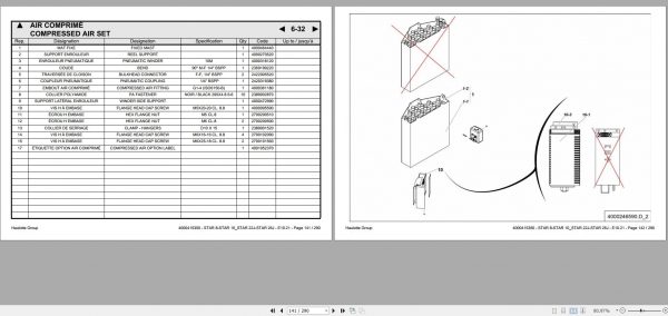 Haulotte Vertical Mast Star 8 Star 10 Star 22J Star 26J Spare Parts Catalog 4000415350 10.2021 EN FR 1