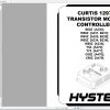 Hyster Forklift Claas 3 Electric Motor Hand Trucks Repair ManualsUpdated 11 6