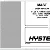 Hyster Forklift Class 5 Internal Combustion Engine Trucks Repair ManualsUpdated 11 11