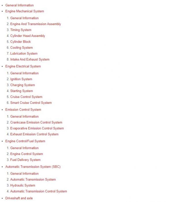 Hyundai Equus VI Service Manual 2009 2022 1