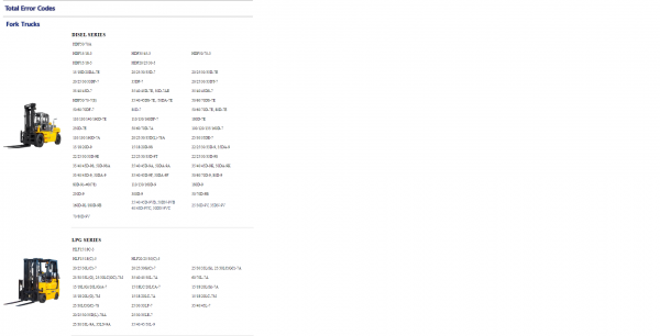 Hyundai Forklift Trucks Service Manual Updated 06.2022 Offline DVD 1