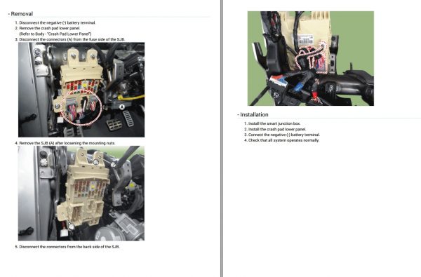 Hyundai IONIQ ELE Electric Engine Electrical Wiring Diagram Service and Repair Manual 2021 8 1