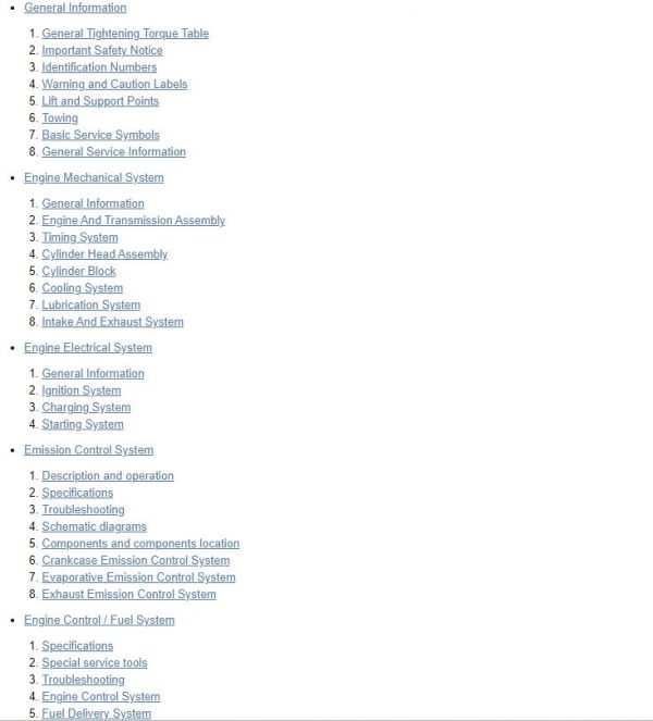 Hyundai Venue QX Service Manual 2020 2022 1